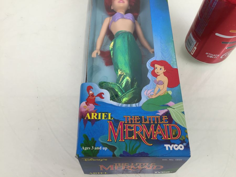Ariel Doll The Little Mermaid TYCO New In Box Vintage Walt Disney Company [Photo 6]