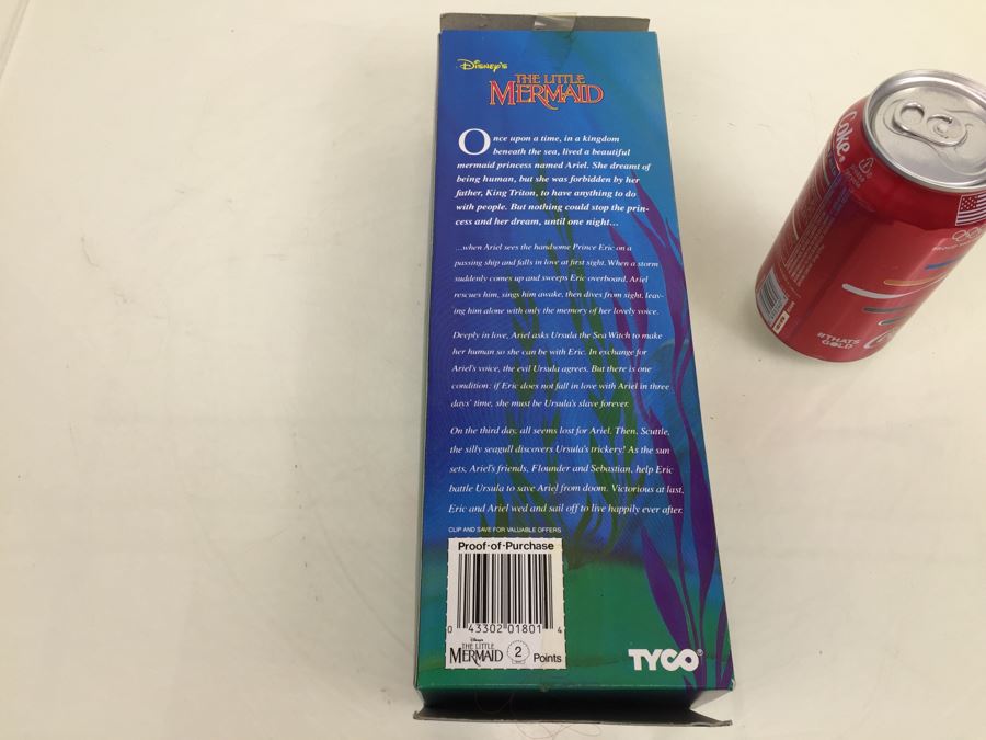 Ariel Doll The Little Mermaid TYCO New In Box Vintage Walt Disney Company [Photo 3]