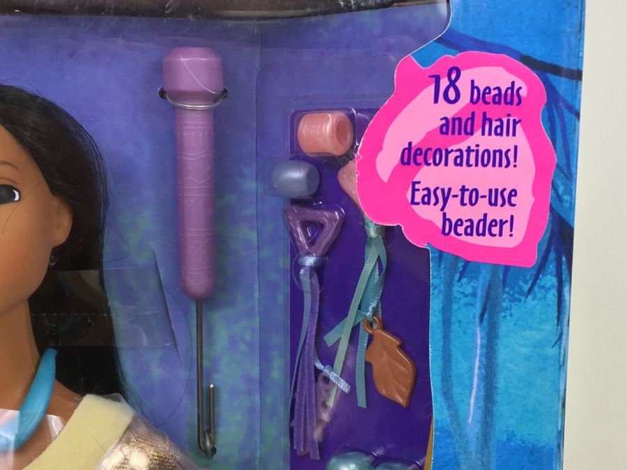 Large Disney's Pocahontas Bead-So-Pretty Pocahontas Mattel 14055 New In Box Vintage 1995 [Photo 5]