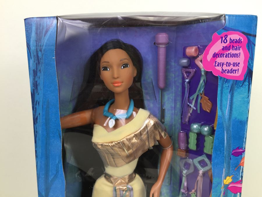 Large Disney's Pocahontas Bead-So-Pretty Pocahontas Mattel 14055 New In Box Vintage 1995 [Photo 3]