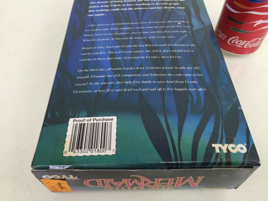 Ariel Doll The Little Mermaid TYCO New In Box Vintage Walt Disney Company [Photo 12]