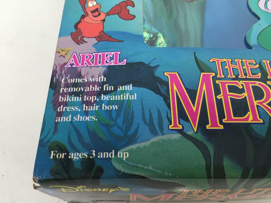 Ariel Doll The Little Mermaid TYCO New In Box Vintage Walt Disney Company [Photo 7]
