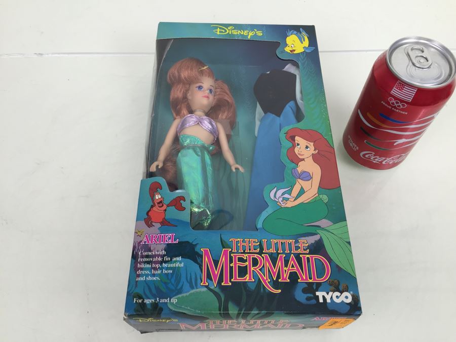 Ariel Doll The Little Mermaid TYCO New In Box Vintage Walt Disney Company