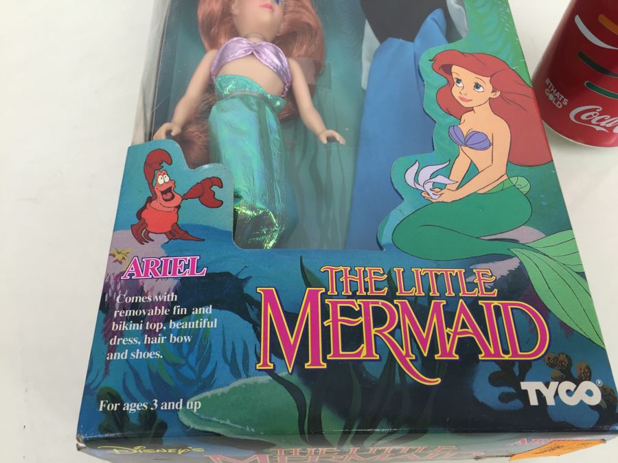 Ariel Doll The Little Mermaid TYCO New In Box Vintage Walt Disney Company [Photo 6]