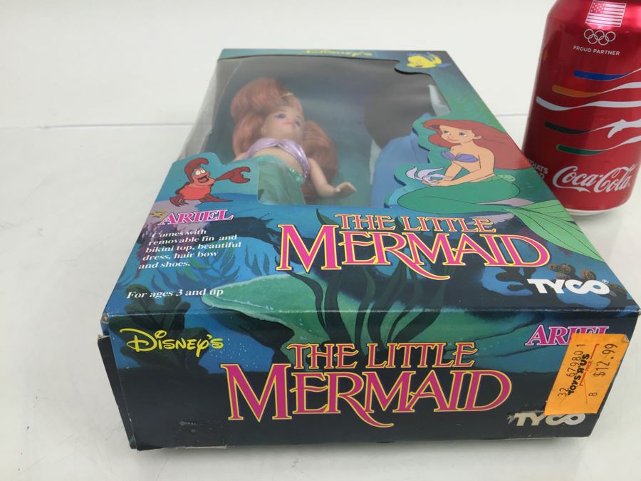 Ariel Doll The Little Mermaid TYCO New In Box Vintage Walt Disney Company [Photo 8]