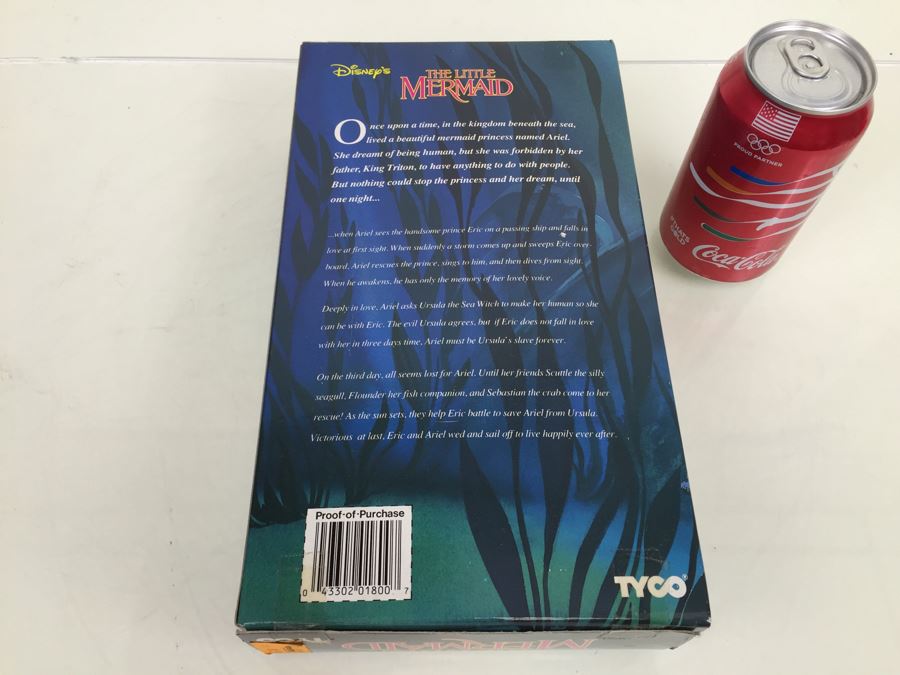 Ariel Doll The Little Mermaid TYCO New In Box Vintage Walt Disney Company [Photo 3]