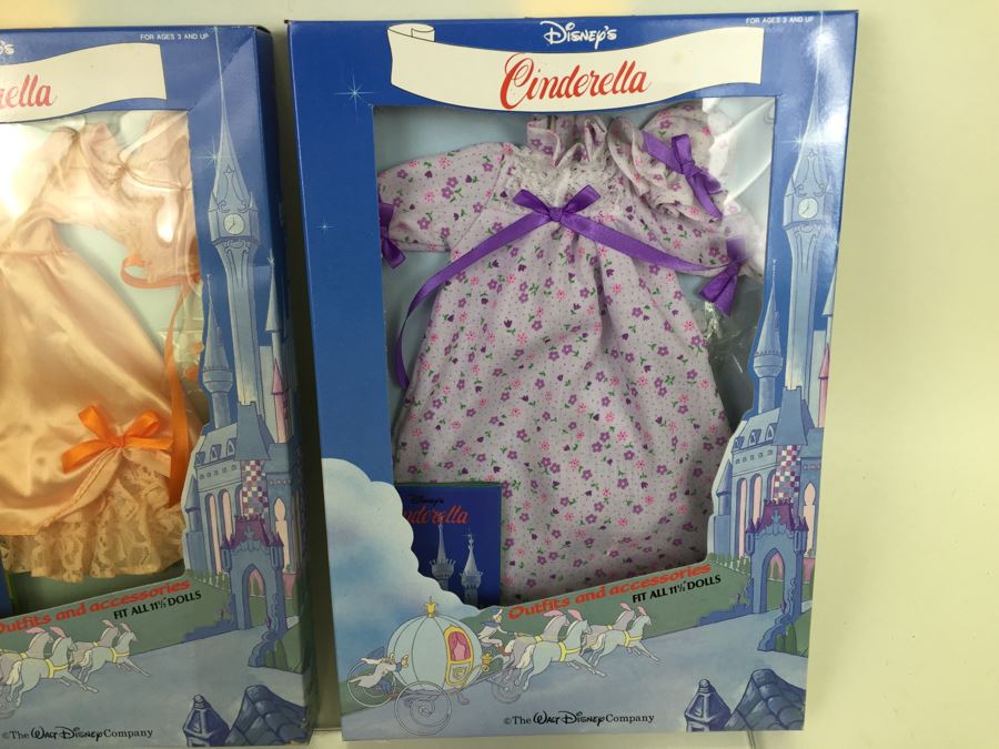 (5) Disney's Cinderella Outfits And Accessories 11 1/2' Doll Clothes New In Box [Photo 8]