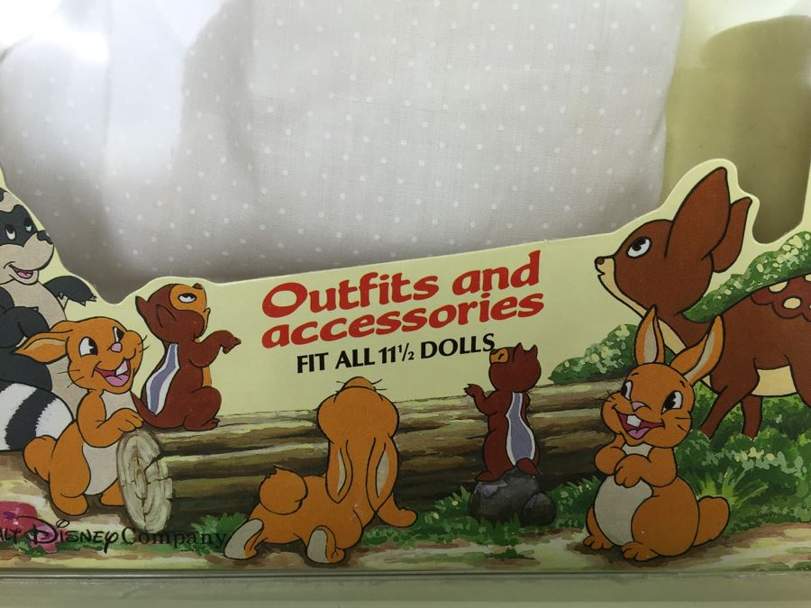 (5) Disney's Snow White And The Seven Dwarfs Outfits And Accessories 11 1/2' Doll New In Box Vintage The Walt Disney Company Bikin [Photo 8]