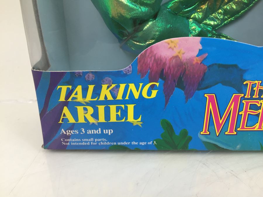 Talking Ariel Doll The Little Mermaid TYCO New In Box Vintage Walt Disney Company [Photo 7]