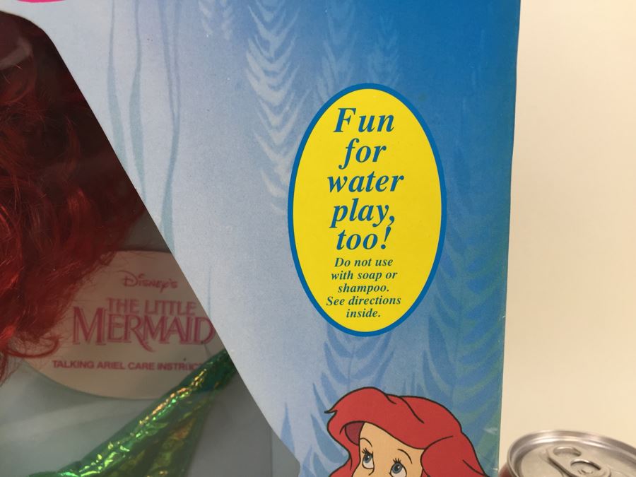 Talking Ariel Doll The Little Mermaid TYCO New In Box Vintage Walt Disney Company [Photo 5]