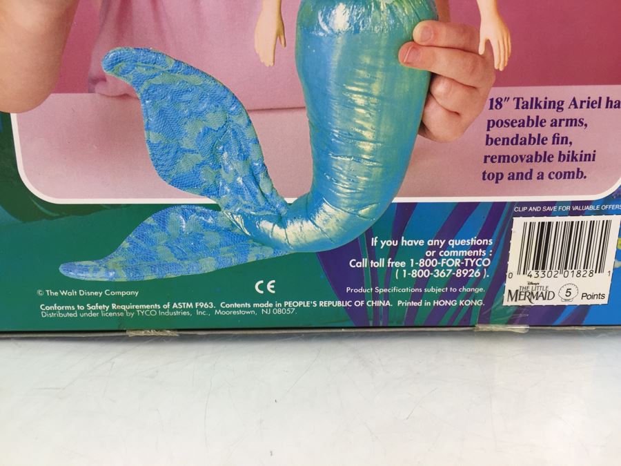 talking ariel doll