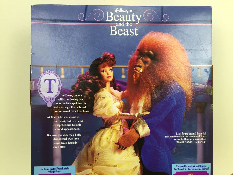 Disney's Beauty And The Beast 'Belle' Doll Mattel 2433 New In Box Vintage 1991 [Photo 8]