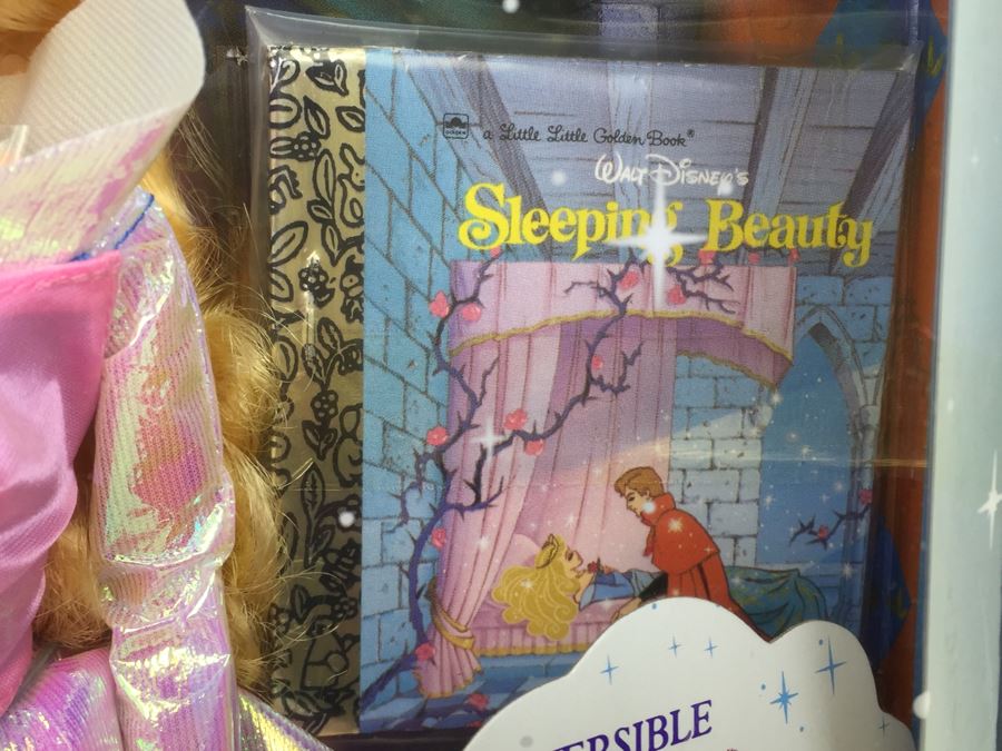 Disney's Sleeping Beauty Doll With Golden Book Mattel 4567 New In Box Vintage 1991 [Photo 6]