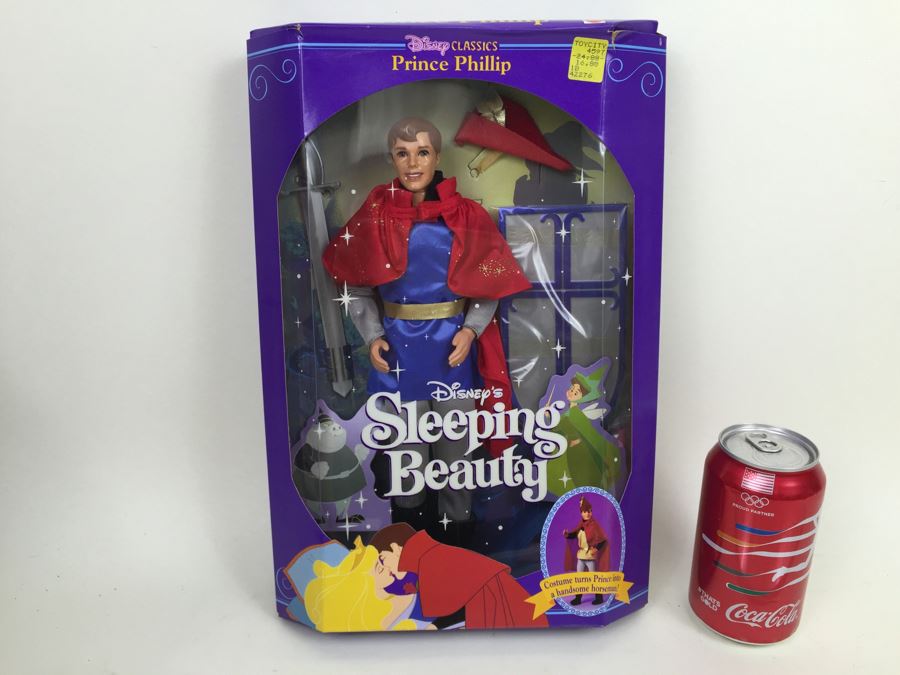 Disney's Sleeping Beauty 'Prince Phillip' Mattel 4597 New In Box Vintage 1991