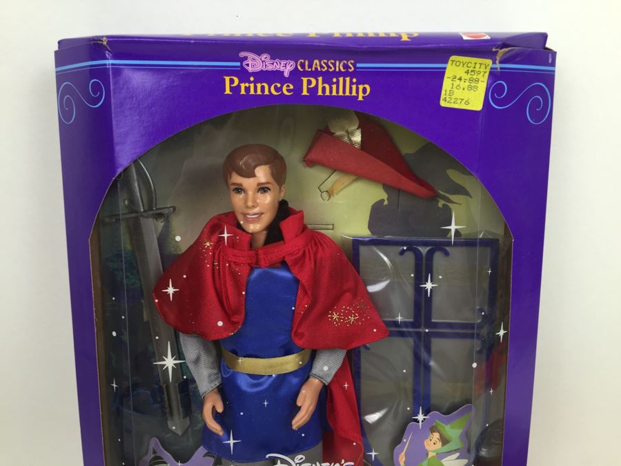 Disney's Sleeping Beauty 'Prince Phillip' Mattel 4597 New In Box Vintage 1991 [Photo 2]
