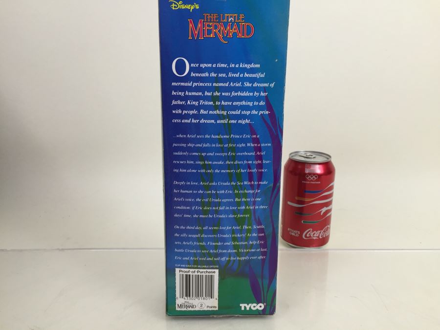 Ariel Doll The Little Mermaid TYCO New In Box Vintage Walt Disney Company [Photo 10]