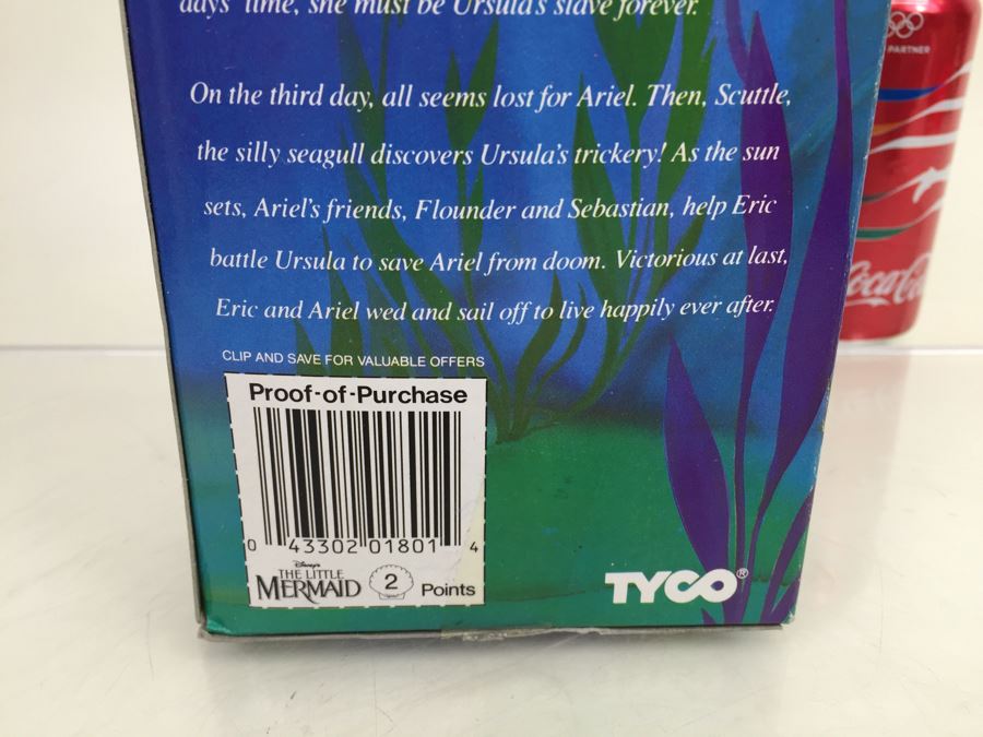 Ariel Doll The Little Mermaid TYCO New In Box Vintage Walt Disney Company [Photo 11]
