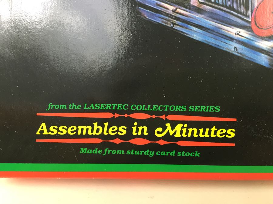 Classic Coca-Cola Truck Made From Sturdy Card Stock New In Box Lasertec Fantasys Vintage 1986 [Photo 7]