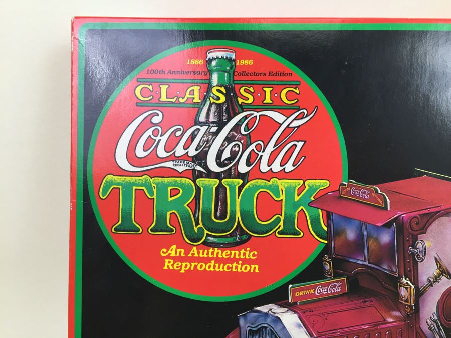 Classic Coca-Cola Truck Made From Sturdy Card Stock New In Box Lasertec Fantasys Vintage 1986 [Photo 5]
