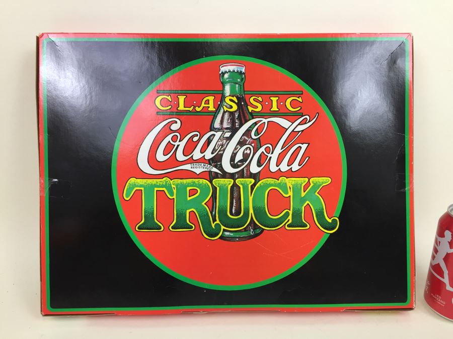 Classic Coca-Cola Truck Made From Sturdy Card Stock New In Box Lasertec Fantasys Vintage 1986 [Photo 3]