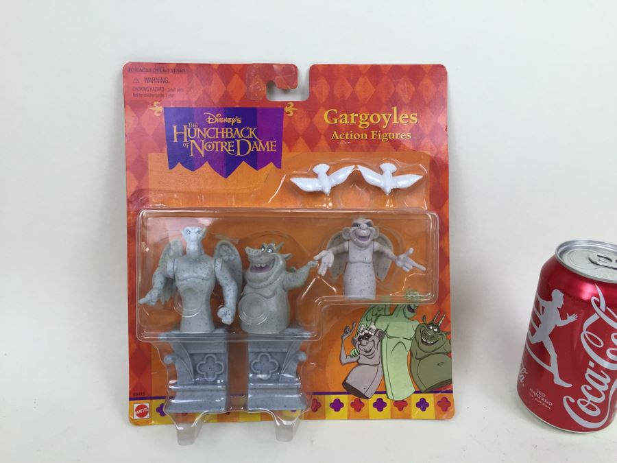 Disney's The Hunchback Of Notre Dame Gargoyles Action Figures Mattel ...