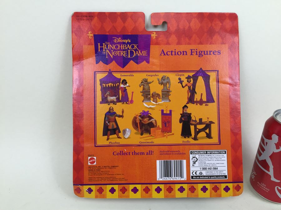 Disney's The Hunchback Of Notre Dame Gargoyles Action Figures Mattel 69415 New On Card Vintage [Photo 3]