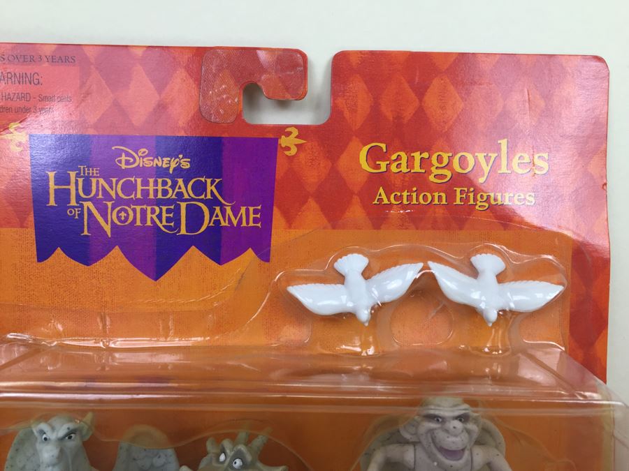 Disney's The Hunchback Of Notre Dame Gargoyles Action Figures Mattel 69415 New On Card Vintage [Photo 5]