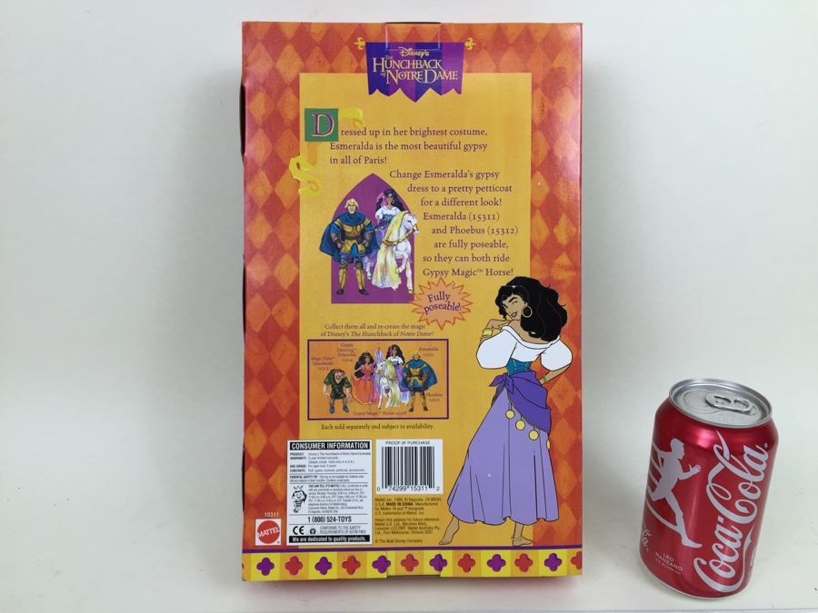 the hunchback of notre dame esmeralda doll