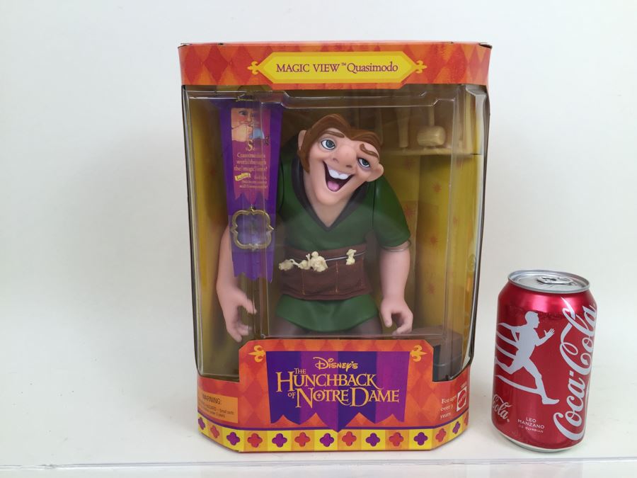 Disney's The Hunchback Of Notre Dame 'MAGIC VIEW Quasimodo' Action Figure Doll Mattel 15313 Vintage 1995 [Photo 1]