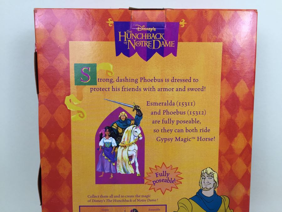 Disney's The Hunchback Of Notre Dame 'Phoebus' Action Figure Doll Mattel 15312 Vintage 1995 [Photo 9]
