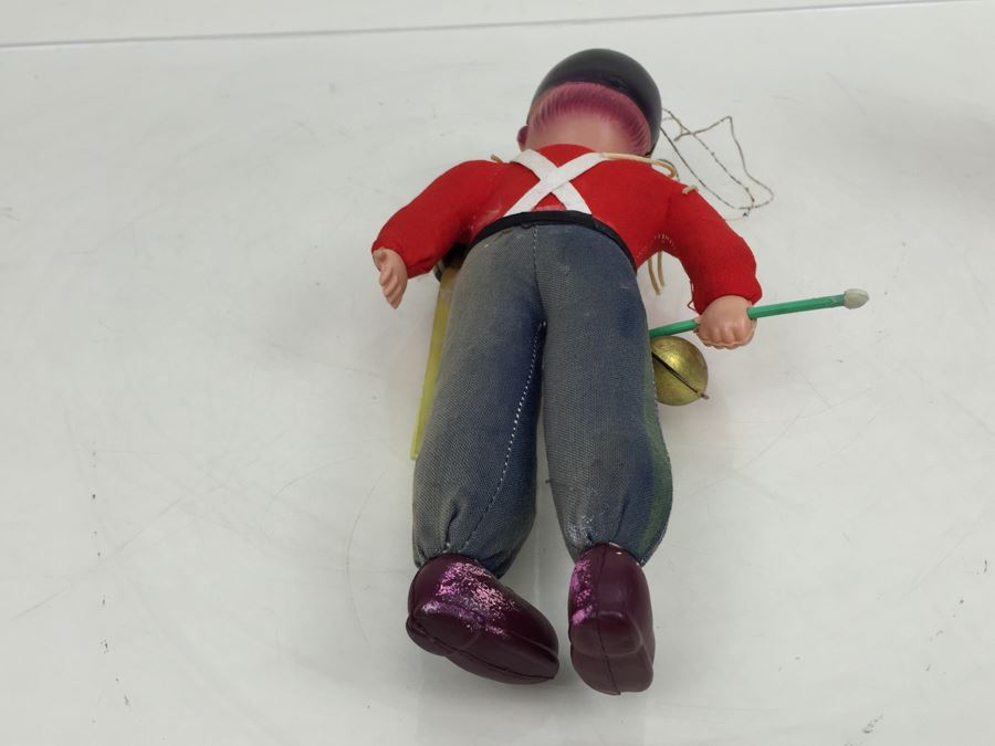 Vintage University Of Michigan Band Football Doll Made In Japan [Photo 16]