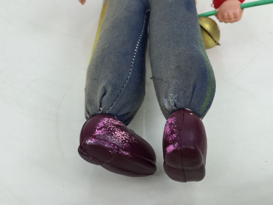 Vintage University Of Michigan Band Football Doll Made In Japan [Photo 15]