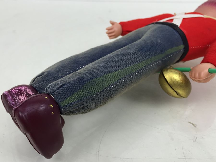 Vintage University Of Michigan Band Football Doll Made In Japan [Photo 17]