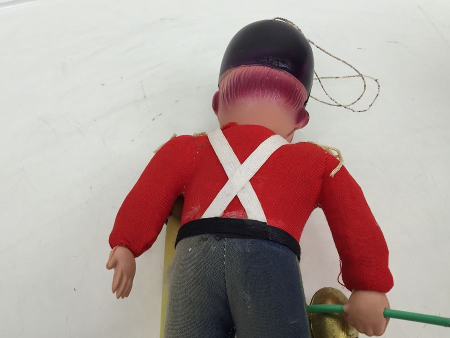 Vintage University Of Michigan Band Football Doll Made In Japan [Photo 13]