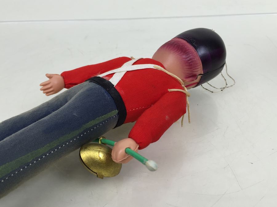 Vintage University Of Michigan Band Football Doll Made In Japan [Photo 18]