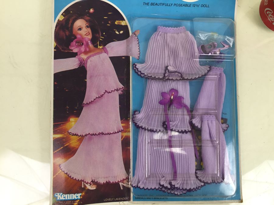 Darci Cover Girl Lifestyle Fashions Doll Clothes 'Lovely Lavender' Kenner New On Card Vintage 1979 [Photo 4]