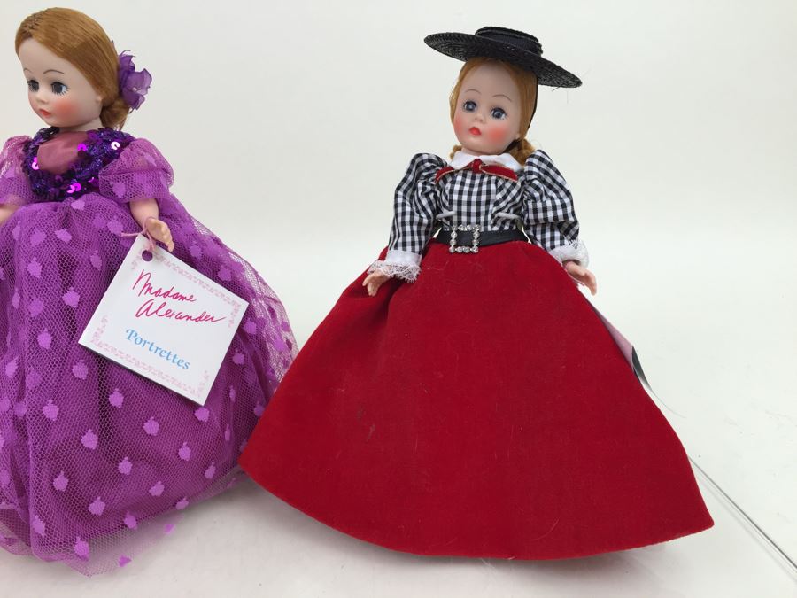 (3) Vintage Madame Alexander Portrettes Dolls With Stands [Photo 11]