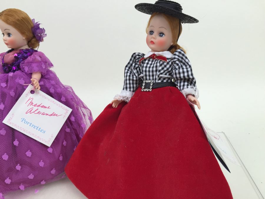 (3) Vintage Madame Alexander Portrettes Dolls With Stands [Photo 14]