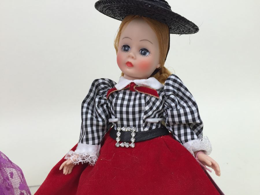 (3) Vintage Madame Alexander Portrettes Dolls With Stands [Photo 12]