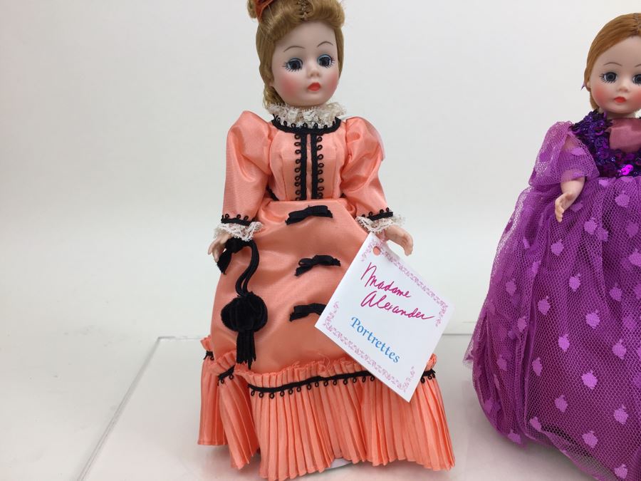 (3) Vintage Madame Alexander Portrettes Dolls With Stands [Photo 6]