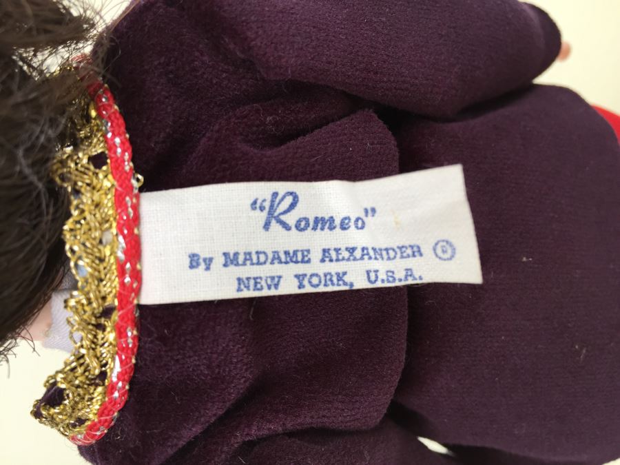 Vintage Madame Alexander Doll 'Romeo' With Stand [Photo 3]