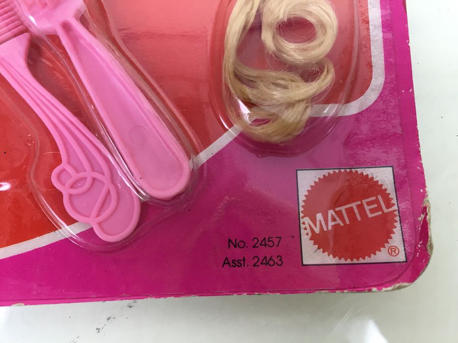 Barbie Fashion Add-Ons Hair Originals Mattel 2457 New On Card Vintage 1978 [Photo 8]