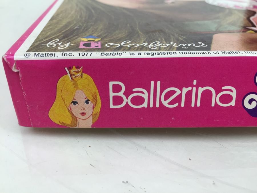 Ballerina Barbie Dress-Up Kit By Colorforms Mattel Vintage 1977 Brooke Shields Model [Photo 7]