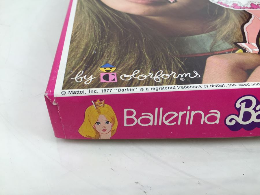 Ballerina Barbie Dress-Up Kit By Colorforms Mattel Vintage 1977 Brooke Shields Model [Photo 6]