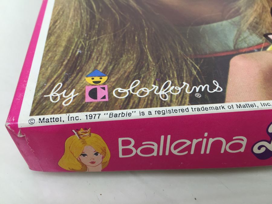 Ballerina Barbie Dress-Up Kit By Colorforms Mattel Vintage 1977 Brooke Shields Model [Photo 8]