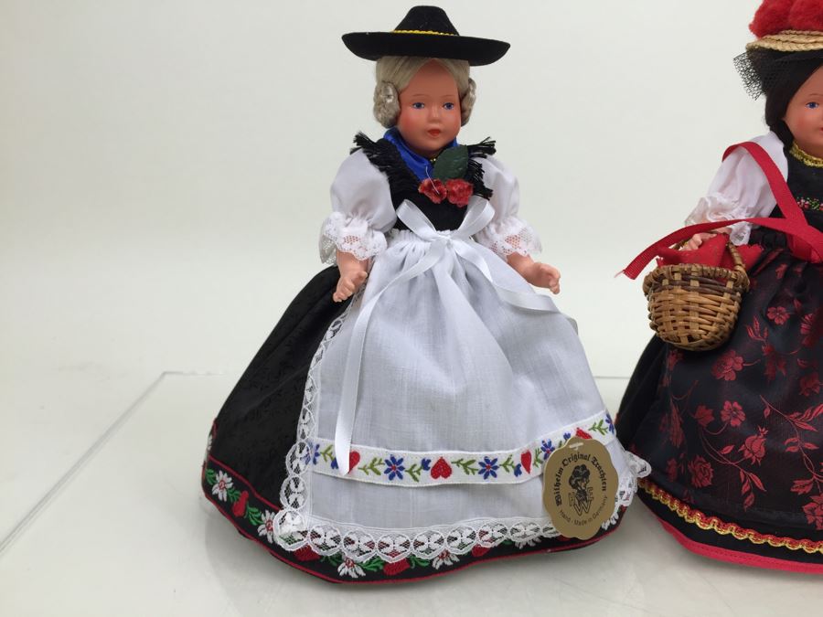 Wilhelm Original Trachten Dolls Hand Made In Germany 'Tegernsee' & 'Schwarzwald' 2219 [Photo 9]