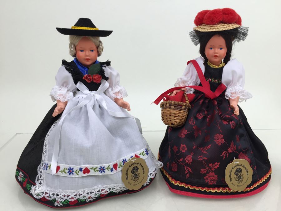 Wilhelm Original Trachten Dolls Hand Made In Germany 'Tegernsee' & 'Schwarzwald' 2219 [Photo 4]