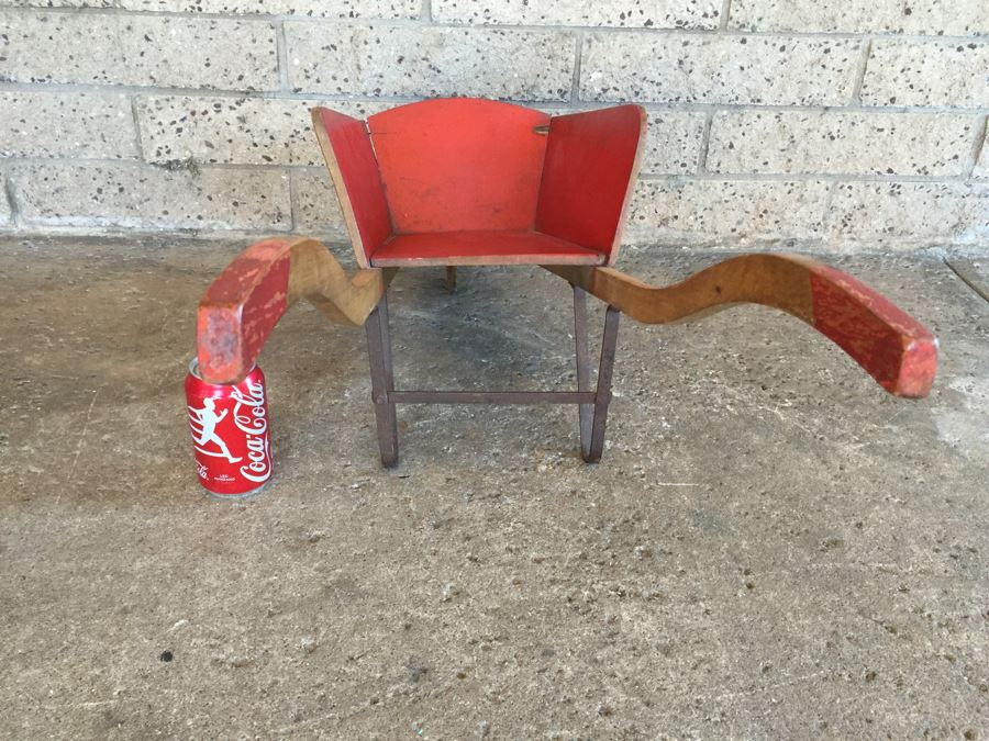 Vintage Child's Toy Wheelbarrow [Photo 3]