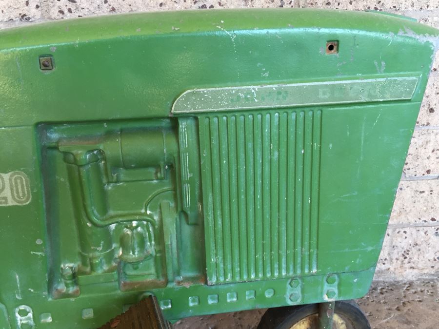 Vintage ERTL Metal John Deere 20 Pedal Tractor Model D-63 Made In USA [Photo 14]
