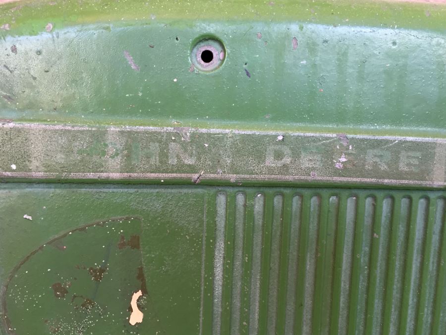 Vintage ERTL Metal John Deere 20 Pedal Tractor Model D-63 Made In USA [Photo 10]